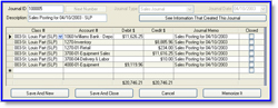 General Ledger Manual Journal Entry